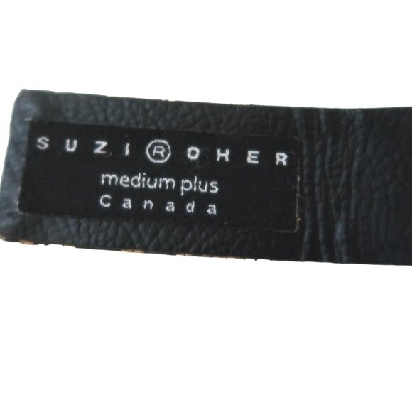 SUZI ROHER Patchwork velvet brocade stretch belt M+ - Picture 6 of 7